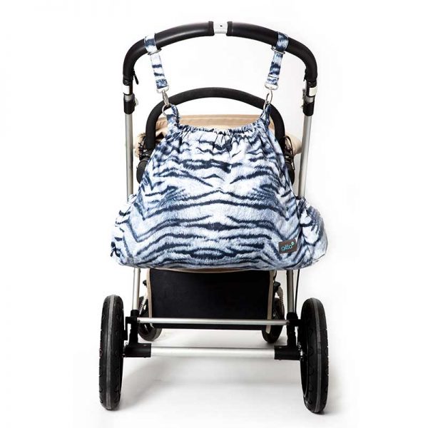 7290014074583 1 600x600 - שק עגלה gitta Carryall מנומר אפור