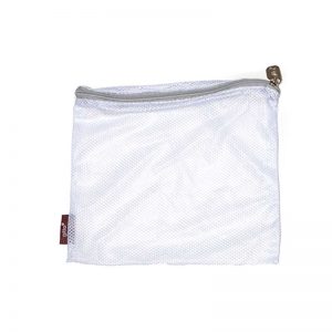 regular white wet net silver zipper 300x300 - שק כביסה לבן רוכסן אפור