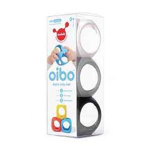 oibo 1 300x300 - צעצוע סנסורי Oibo - שלישייה שחור לבן