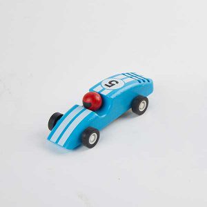 race car blue 300x300 - מכונית מרוץ מעץ - כחול