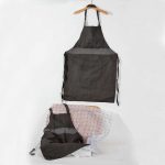 bundles047 150x150 - זוג סינרים להורה וילד/ה ג'ינס שחור עם פס בצביעה ייחודית
